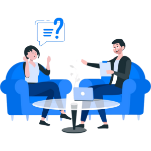 オンライン面談のイメージ